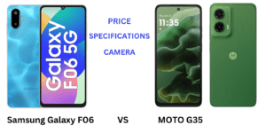 samsung Galaxy F06 vs Moto G35