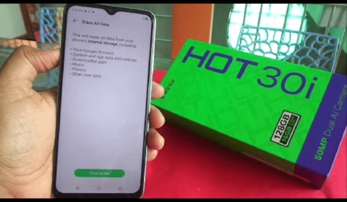 Infinix Hot 30i Hanging Problem