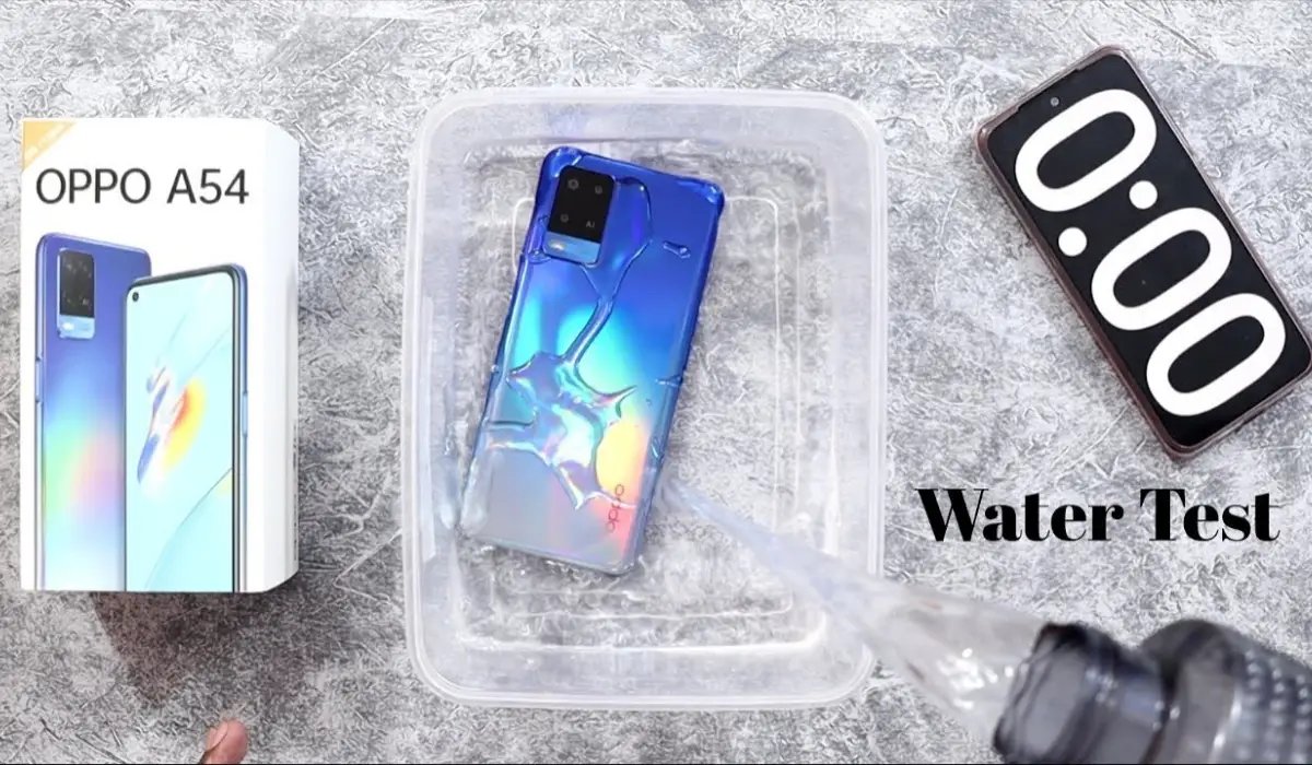 Is Oppo A54 Waterproof?