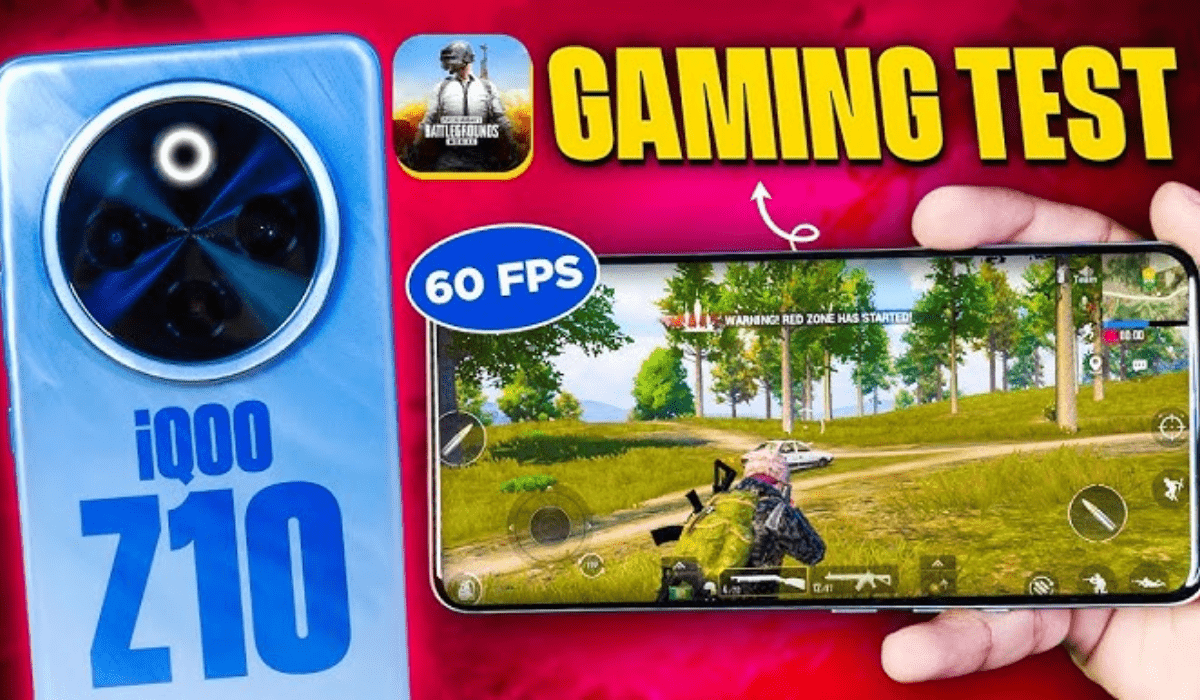 iqoo z10 bgmi fps