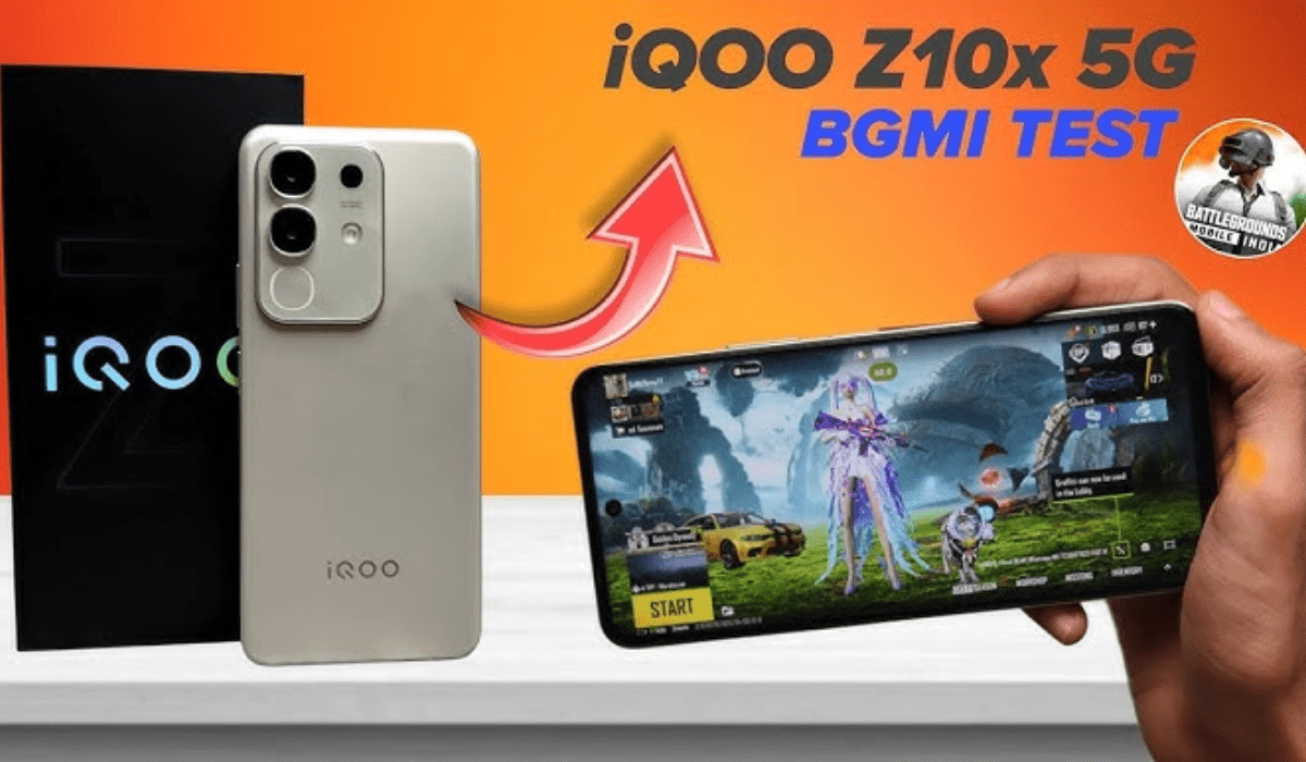 iQOO Z10X bgmi fps
