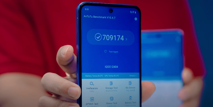 iQOO Z10X AnTuTu score